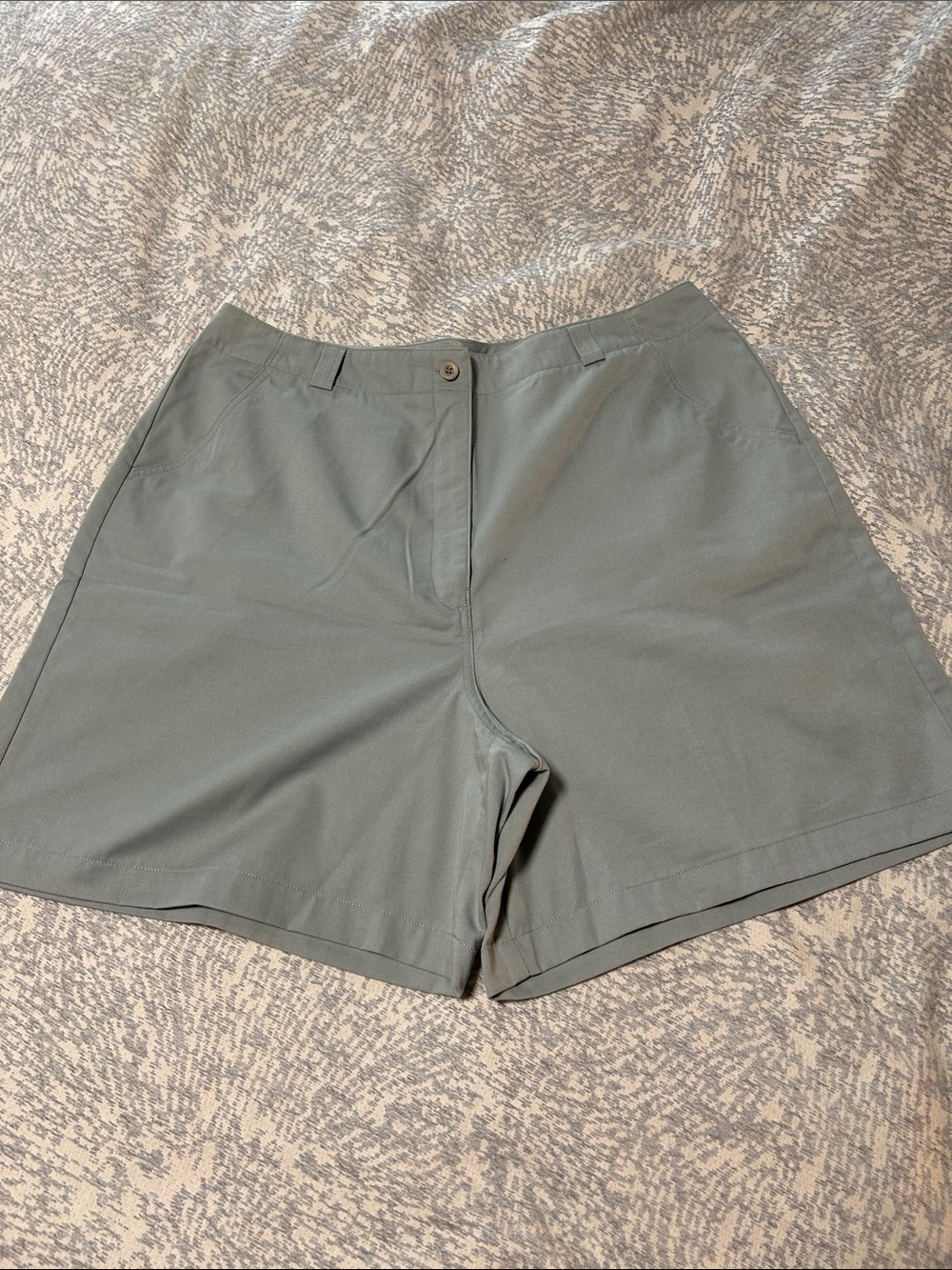 Sage Green Bermuda Shorts